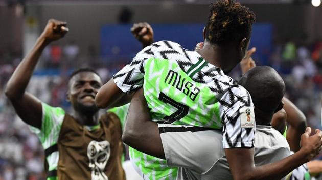 Nigeria registered their first win of FIFA World Cup 2018 as they defeated Iceland. (AFP) Nigeria registered their first win of FIFA World Cup 2018 as they defeated Iceland. (AFP)