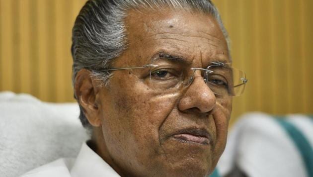 Pinarayi Vijayan, Chief Minister of Kerala, holds a press conference at Kerala House on the completion of two years by his government in New Delhi , India, on June 23, 2018.(Anushree Fadnavis/ Hindustan Times)