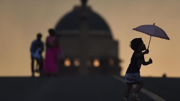 Delhi has been under severe heat condition for the past month with little relief.(PTI File Photo)