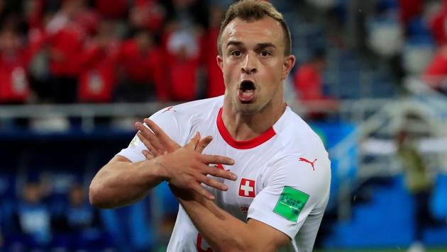 Switzerland defeated Serbia in their FIFA World Cup 2018 encounter in Kaliningrad on Friday. (REUTERS)