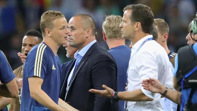 Germany and Sweden fought a tense match but the defending champions secured the win thanks to Toni Kroos’ 95th minute goal.(Getty Images) Germany and Sweden fought a tense match but the defending champions secured the win thanks to Toni Kroos’ 95th minute goal.(Getty Images)