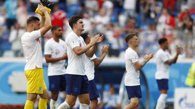 England Registered second consecutive win to seal their qualification for the round of 16 of the FIFA World Cup 2018. (AP)