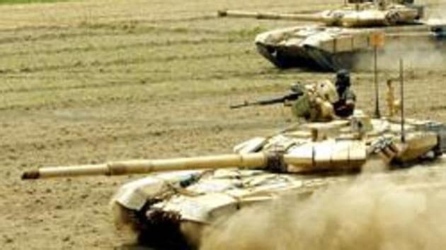 Spike anti-tank guided missiles ave a range from 800 metres to eight km.(File Photo) Spike anti-tank guided missiles ave a range from 800 metres to eight km.(File Photo)