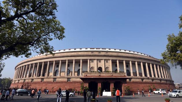 The monsoon session of Parliament that will be held from July 18 to August 10.(HT File Photo)