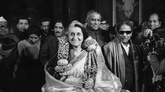 File photo of former Prime Minister Indira Gandhi. (HT Archive) File photo of former Prime Minister Indira Gandhi. (HT Archive)