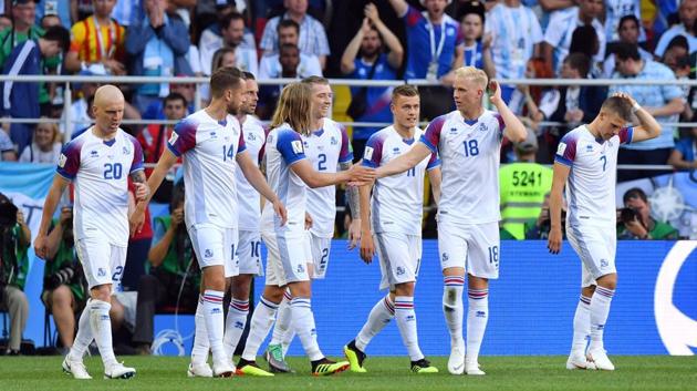 Iceland face Croatia in a must-win FIFA World Cup encounter in Rostov-on-Don on Tuesday.(AFP)