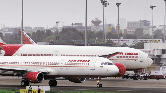 Air India aircraft photographed at Mumbai International Airport. (Mint File) Air India aircraft photographed at Mumbai International Airport. (Mint File)