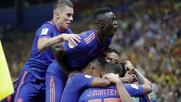 Colombia will now face Senegal on June 28. (AP) Colombia will now face Senegal on June 28. (AP)