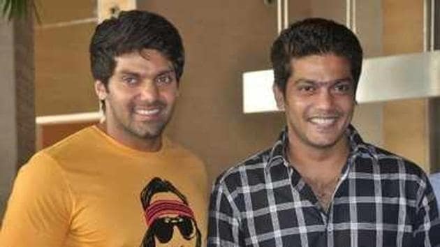 Actor Arya’s brother Sathya tied the knot with his college sweetheart, Bhavana.