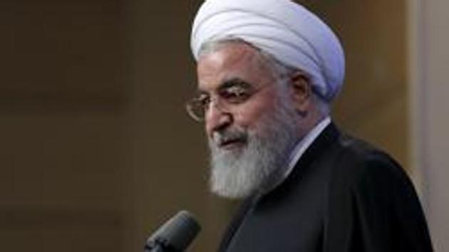 In this photo released by the official website of the office of the Iranian Presidency, President Hassan Rouhani speaks in a meeting with a group of university teachers, in Tehran, Iran, Monday, May 21, 2018. (AP File Photo) In this photo released by the official website of the office of the Iranian Presidency, President Hassan Rouhani speaks in a meeting with a group of university teachers, in Tehran, Iran, Monday, May 21, 2018. (AP File Photo)