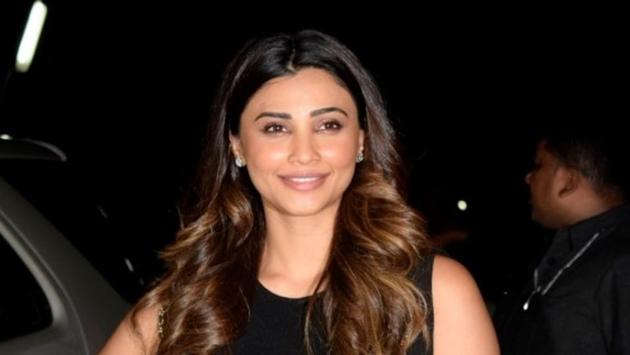 Daisy Shah at the special screening of her film Race 3 in Mumbai on June 14, 2018.(IANS)