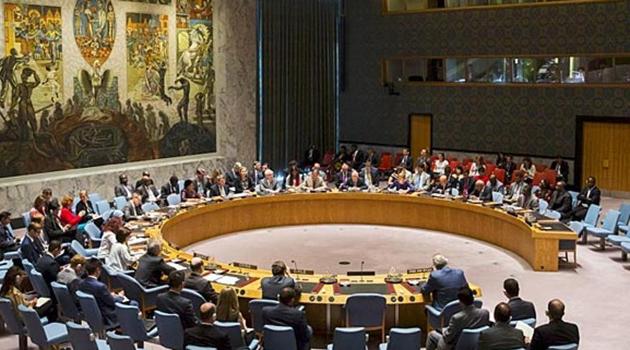 Members of the United Nations Security Council during a meeting at the UN headquarters in New York.(Reuters File Photo)