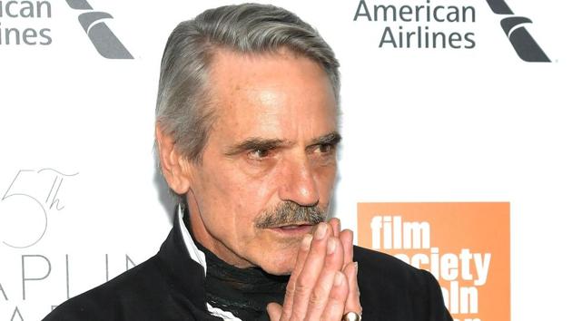 Actor Jeremy Irons attends the 45th Chaplin Award Gala at Alice Tully Hall, Lincoln Centre.(AFP)