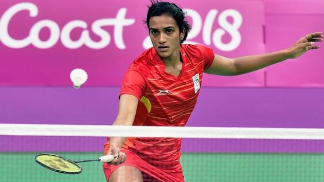 PV Sindhu defeated Aya Ohori to reach the next round of the Malaysia Open badminton tournament on Wednesday.(PTI)