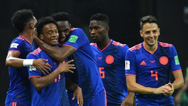 If Colombia (in pic) beat Senegal, they will qualify for the pre-quarterfinals of FIFA World Cup 2018. (AFP) If Colombia (in pic) beat Senegal, they will qualify for the pre-quarterfinals of FIFA World Cup 2018. (AFP)