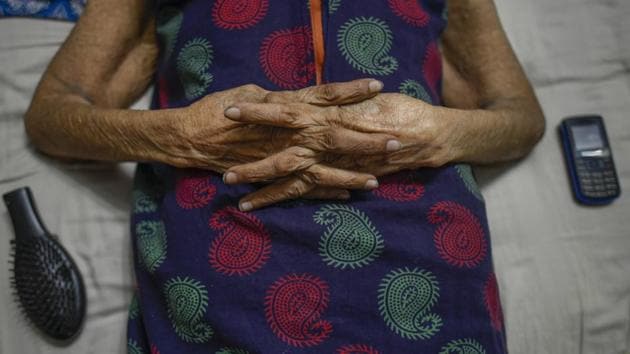 As per Helpage India’s survey, 22% of the elderly are being exploited financially and 12% of them have suffered from physical abuse. The top five cities with a highest percentage of elder abuse are Mangalore (47%) Ahmedabad (46%) Amritsar (35%) Bhopal (39%) and Delhi (33%). More than 50% of the abusers are skilled workers and working professionals, implying that elder abuse is more of an ethical and moral phenomena rather than a socio-cultural one. (Burhaan Kinu / HT Photo) As per Helpage India’s survey, 22% of the elderly are being exploited financially and 12% of them have suffered from physical abuse. The top five cities with a highest percentage of elder abuse are Mangalore (47%) Ahmedabad (46%) Amritsar (35%) Bhopal (39%) and Delhi (33%). More than 50% of the abusers are skilled workers and working professionals, implying that elder abuse is more of an ethical and moral phenomena rather than a socio-cultural one. (Burhaan Kinu / HT Photo)