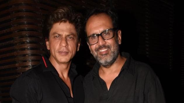 Shah Rukh Khan and Aanand L Rai have worked in a film called Zero together.(Viral Bhayani)