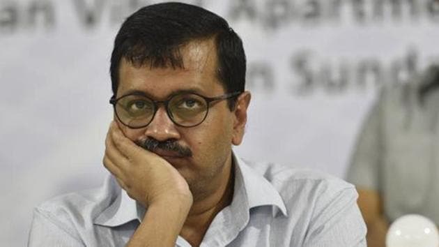 A file photo of Delhi chief minister Arvind Kejriwal. (Sanchit Khanna/HT) A file photo of Delhi chief minister Arvind Kejriwal. (Sanchit Khanna/HT)