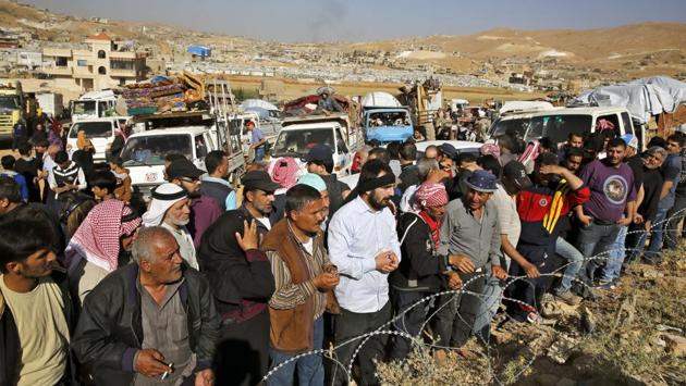 Lebanon’s government has argued that many areas in Syria have become stable enough for refugees to return. The Syrian army, backed by allies Russia and Iran, has regained more territory from rebels, But the UN is cautious, saying Syria is not yet safe. (Bilal Hussein / AP)
