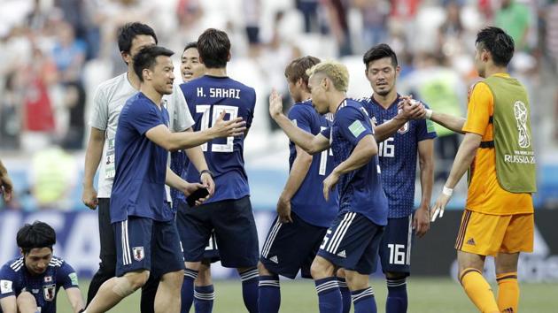 Japan qualified for the Round of 16 despite 0-1 loss to Poland at FIFA World Cup 2018. Follow highlights of Japan vs Poland, FIFA World Cup 2018 Group H match here(AP)