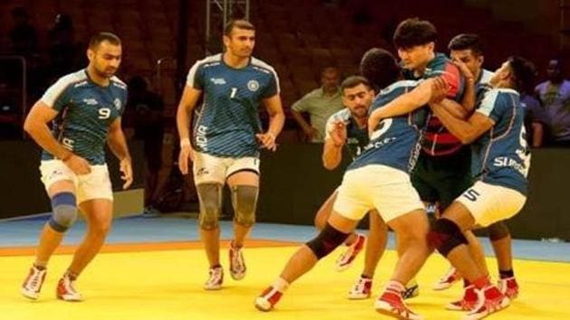 India beat South Korea 36-20 to set up the final against Iran.(Twitter)