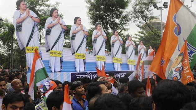 The acrimony between the ruling Trinamool Congress and the Bharatiya Janata Party has increased over the past few months and reached its peak during the recently-concluded panchayat elections. (File photo) The acrimony between the ruling Trinamool Congress and the Bharatiya Janata Party has increased over the past few months and reached its peak during the recently-concluded panchayat elections. (File photo)