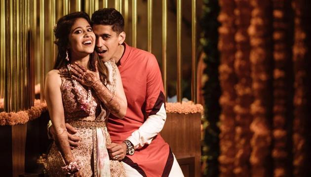 Shweta Tripathi and Chaitanya Sharma will marry in Goa on Friday. Shweta Tripathi and Chaitanya Sharma will marry in Goa on Friday.