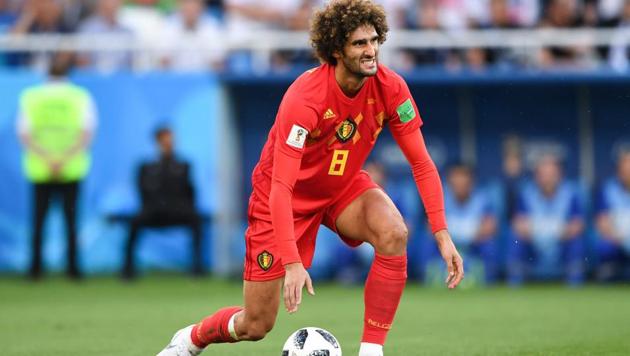 Belgium midfielder Marouane Fellaini has signed a new contract with Manchester United, extending his stay till 2020.(AFP)