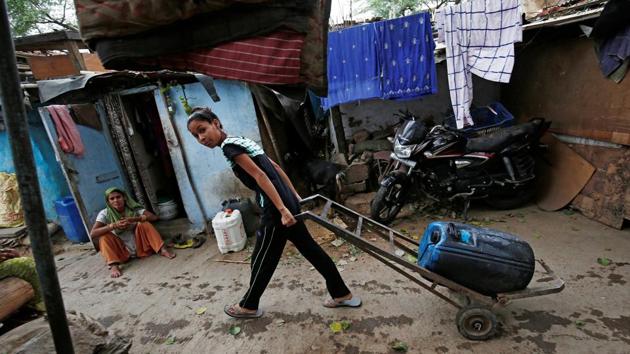 Out of 27 administrative units in Delhi, ground water resources in more than half are “over exploited”, with only five considered “safe” by the Central Ground Water Board. “Extensive studies have suggested that in Delhi we end up using 120% of the ground water recharge every year. That shows the severity of the situation in the capital,” said Mishra of Niti Aayog. (Adnan Abidi / REUTERS)