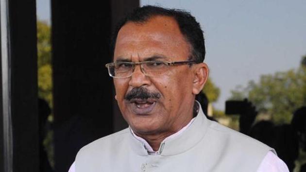 Rajasthan state education minister Vasudev Devnani(HT File Photo)