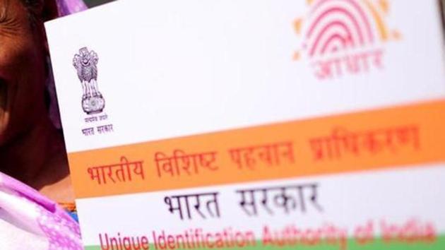 Both men were arrested after police received a tip-off about the illegal Aadhaar card centre. (Pradeep Gaur/Mint File Photo) Both men were arrested after police received a tip-off about the illegal Aadhaar card centre. (Pradeep Gaur/Mint File Photo)
