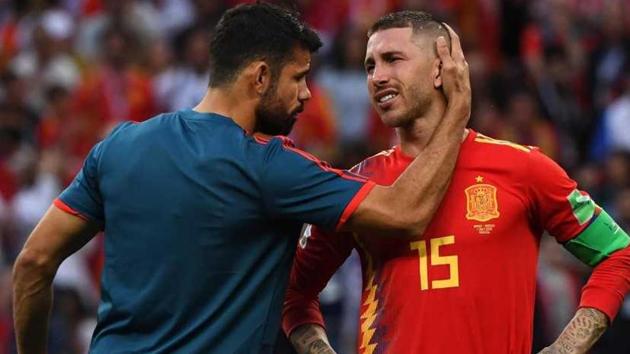 Spain became the third former champion after Germany and Argentina to exit the World Cup this year. (Utpaal SORKKAR/HT Photo)