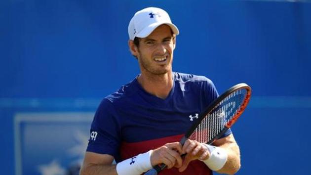 Andy Murray has only just returned to action after 11 months on the sidelines due to a hip injury that needed surgery in January.(REUTERS)
