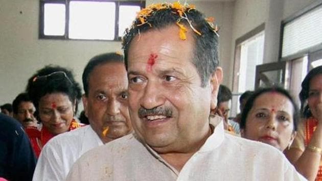 RSS leader Indresh Kumar arrives to attend a meeting organised by Bharat-Tibet Sahyog Manch in Jammu.(PTI File Photo)