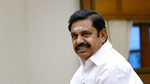 Chief minister of Tamil Nadu Edappadi K Palaniswami during a meeting in New Delhi. (PTI File Photo) Chief minister of Tamil Nadu Edappadi K Palaniswami during a meeting in New Delhi. (PTI File Photo)