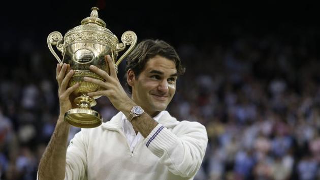 Roger Federer is aiming for his ninth title at the Wimbledon.(AP) Roger Federer is aiming for his ninth title at the Wimbledon.(AP)