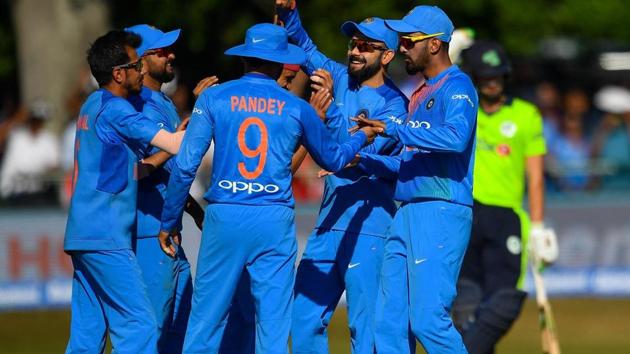 The Indian cricket team will take on England in the first of three Twenty20 Internationals at Old Trafford on Tuesday.(BCCI/Twitter)