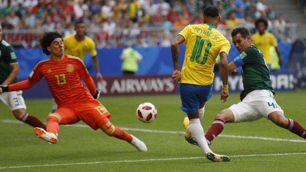 It was the seventh World Cup running that Brazil have reached the last eight. (REUTERS) It was the seventh World Cup running that Brazil have reached the last eight. (REUTERS)