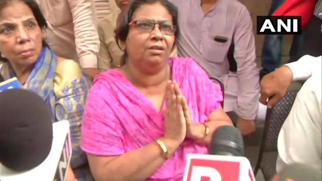 “This family was a happy and peace-loving one who never believed in ‘babas’,” says Sujata, the daughter of the head of the family whose 11 members were found dead on Sunday in Delhi’s Burari.(ANI photo)