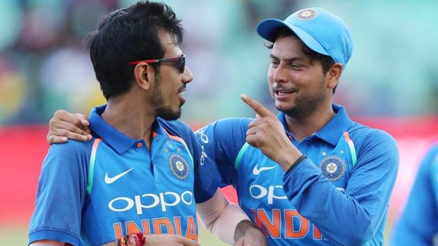 Yuzvendra Chahal and Kuldeep Yadav will be crucial to India’s chances in the three-match T20 series against England, starting Tuesday.(BCCI)