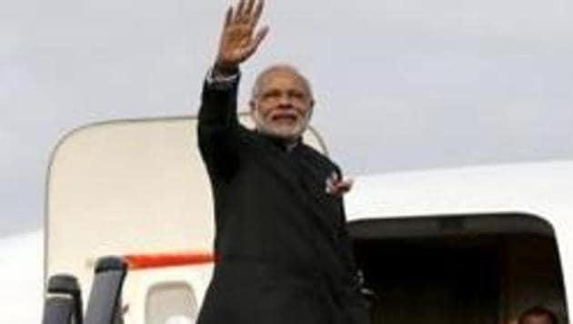 India's Prime Minister Narendra Modi waves as he boards a plane after his trip to Kabul, Afghanistan December 25, 2015. (Reuters File Photo) India's Prime Minister Narendra Modi waves as he boards a plane after his trip to Kabul, Afghanistan December 25, 2015. (Reuters File Photo)