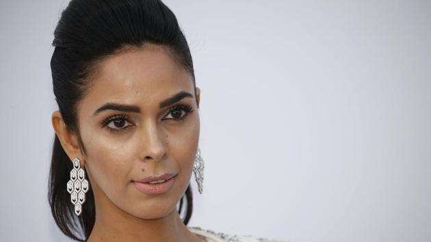 Mallika Sherawat at the Cannes Film Festival.(REUTERS)