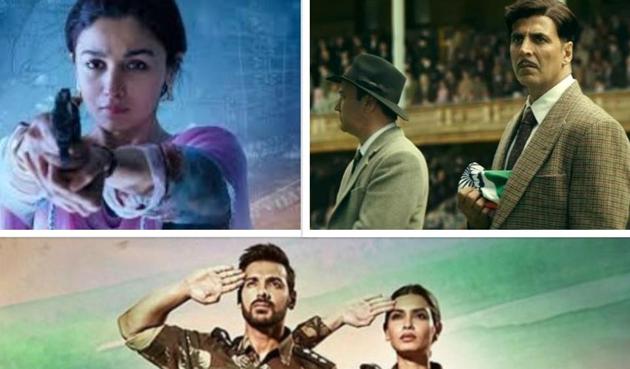 Many patriotic films are in the offing from Bollywood this year. Many patriotic films are in the offing from Bollywood this year.