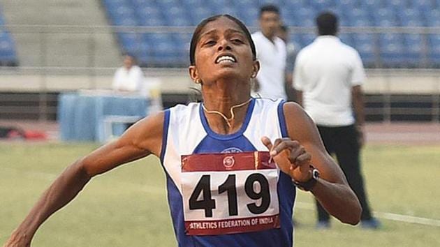 Middle-distance runner Tintu Luka will take part in the 2018 Asian Games in Indonesia.(HT Photo)