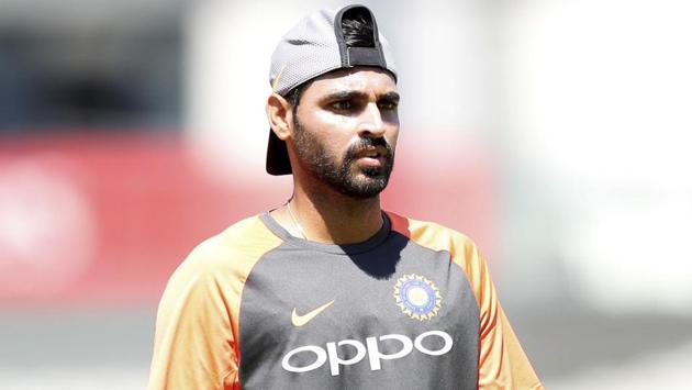 Bhuvneshwar Kumar’s ability to swing the ball will be a valued asset in English conditions. (AP)