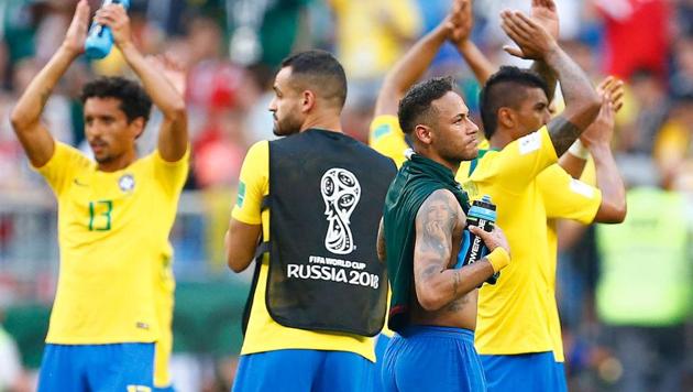 Brazil will play their FIFA World Cup 2018 quarterfinal against Belgium.(AFP)