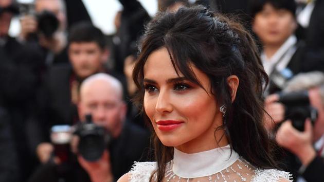 British singer Cheryl Cole poses as she arrives on May 11, 2018 for the screening of the film Ash is Purest White at the 71st edition of the Cannes Film Festival in Cannes.(AFP)