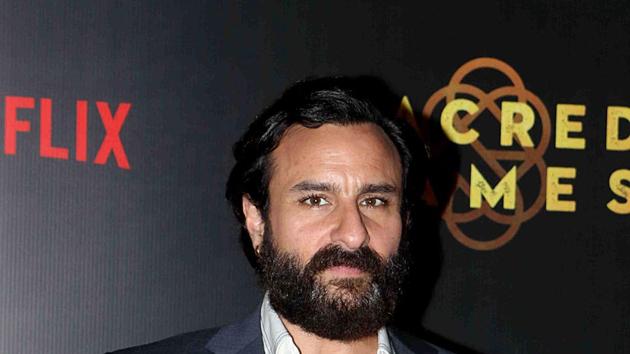 Saif Ali Khan attends the screening of the Netflix's first Indian original 'Sacred Games' in Mumbai. (AFP) Saif Ali Khan attends the screening of the Netflix's first Indian original 'Sacred Games' in Mumbai. (AFP)