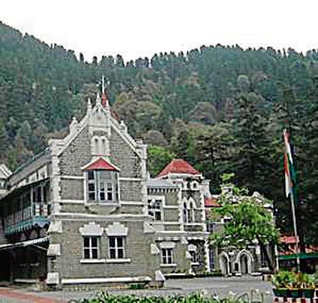 The Uttarakhand high court at Nainital. (HT Photo) The Uttarakhand high court at Nainital. (HT Photo)