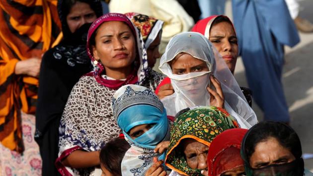 Supporters of Bilawal Bhutto Zardari, chairman of the Pakistan People's Party (PPP), listen to his speech, during a campaign rally ahead of general elections in District Thatta, Pakistan July 2, 2018. Picture taken July 2, 2018.(REUTERS) Supporters of Bilawal Bhutto Zardari, chairman of the Pakistan People's Party (PPP), listen to his speech, during a campaign rally ahead of general elections in District Thatta, Pakistan July 2, 2018. Picture taken July 2, 2018.(REUTERS)